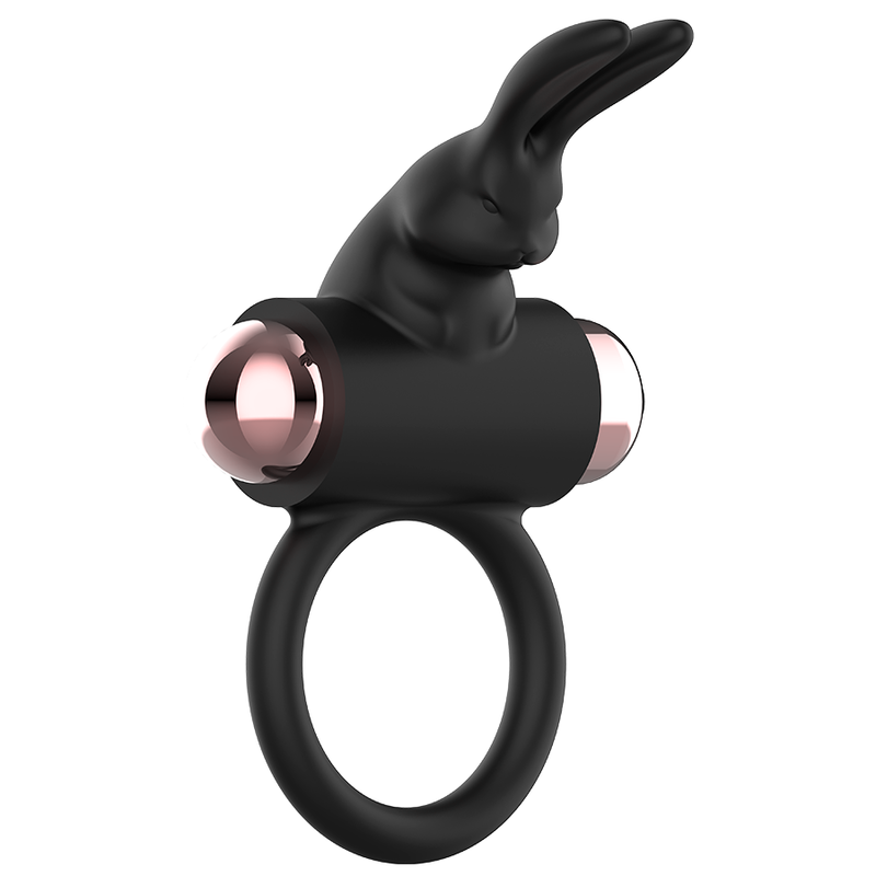 Cockring mit schwarz/goldenem Vibrator