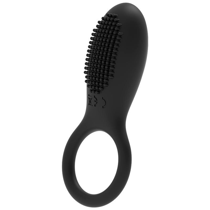 Wiederaufladbarer Penisring mit Fernbedienung schwarz/gold
