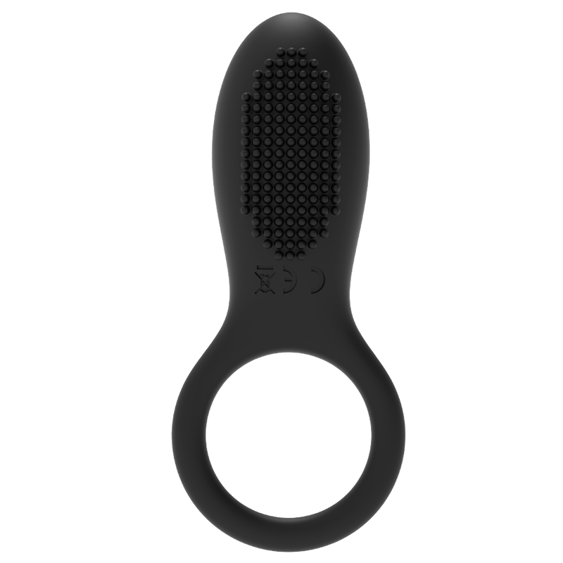Wiederaufladbarer Penisring mit Fernbedienung schwarz/gold