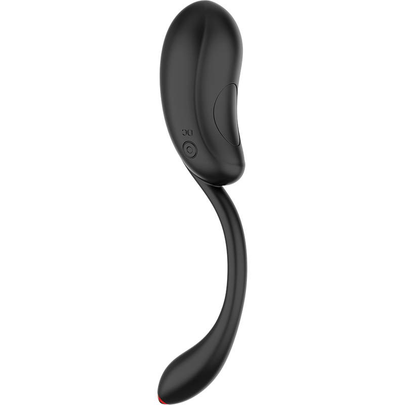 Wiederaufladbares Vibro-Ei mit Fernbedienung schwarz/gold