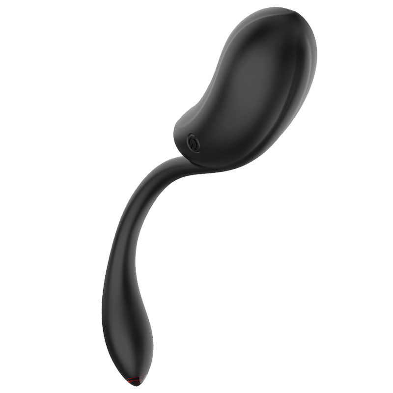 Wiederaufladbares Vibro-Ei mit Fernbedienung schwarz/gold