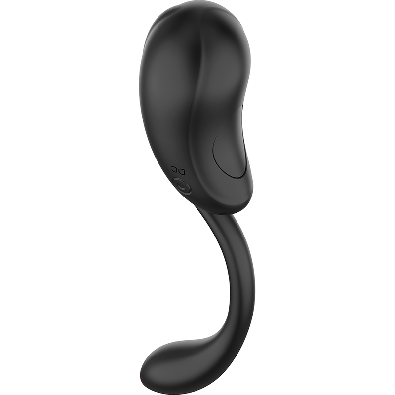 Wiederaufladbares Vibro-Ei mit Fernbedienung schwarz/gold