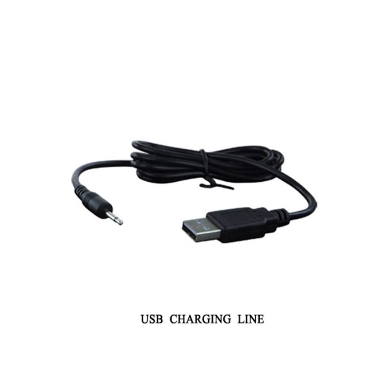 Plug mit Fernbedienung, schwarze rotierende Kugeln