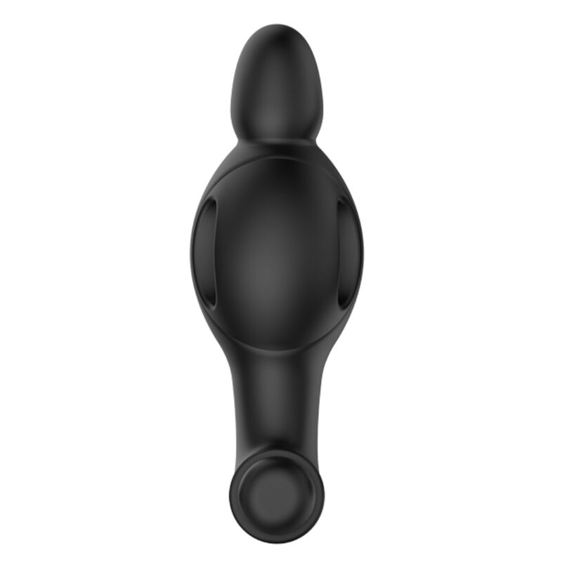 Silikon-Analplug mit Vibration