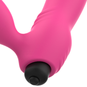 Bix Doppelstimulationsvibrator Weihnachtsedition Rosa