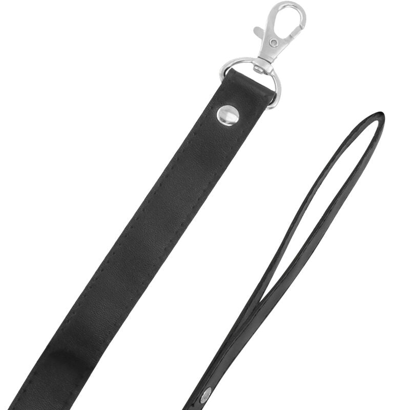 BDSM Halsband mit schwarzem Schloss