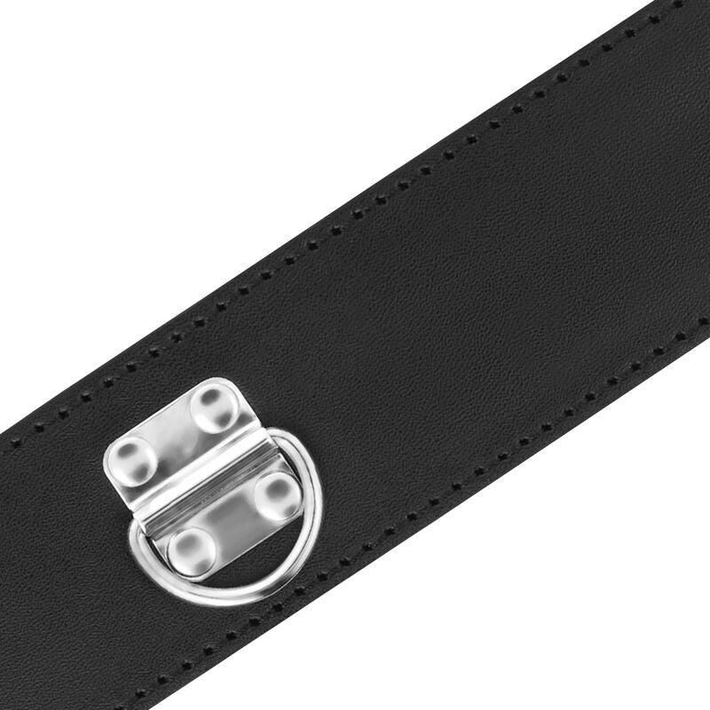BDSM Halsband mit schwarzem Schloss