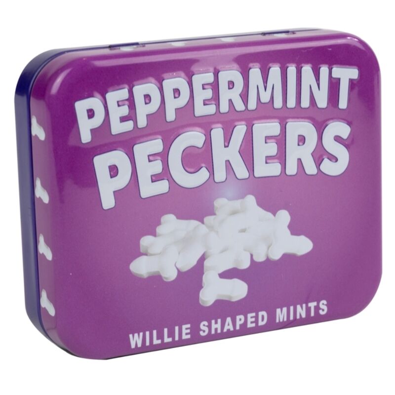 Zuckerfreie Minzbonbons in Penisform