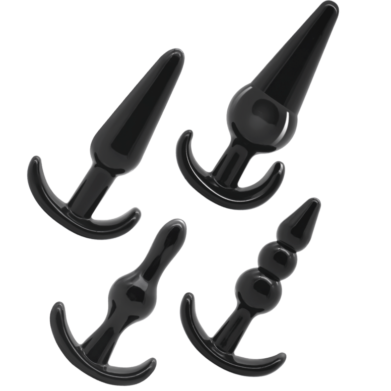 4er Set Analplugs