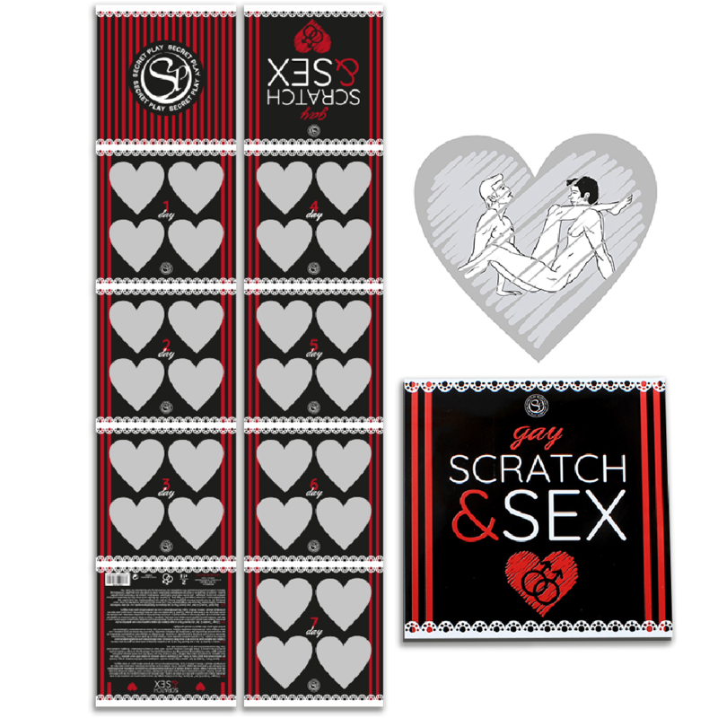 Rubbelspiel und Sex schwuler Paare (es/en/fr/pt/de)