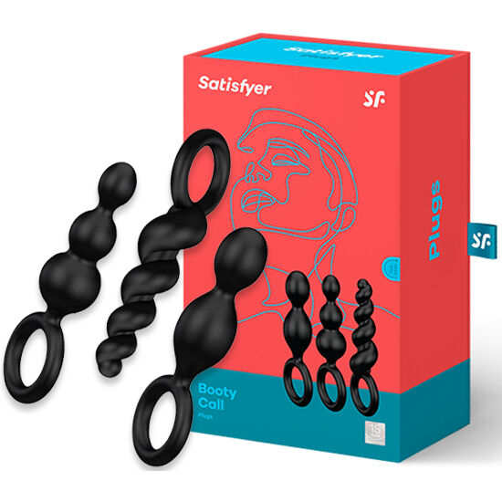 Analplug-Set 3-tlg. schwarz