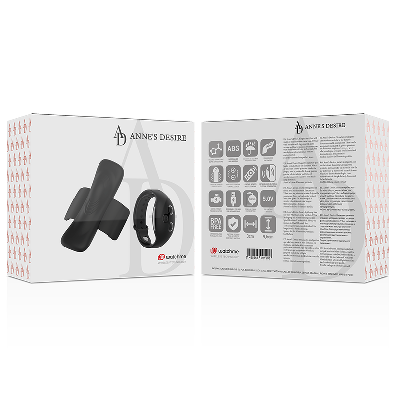 Panty Pleasure Tecnolog ein Watchme schwarz