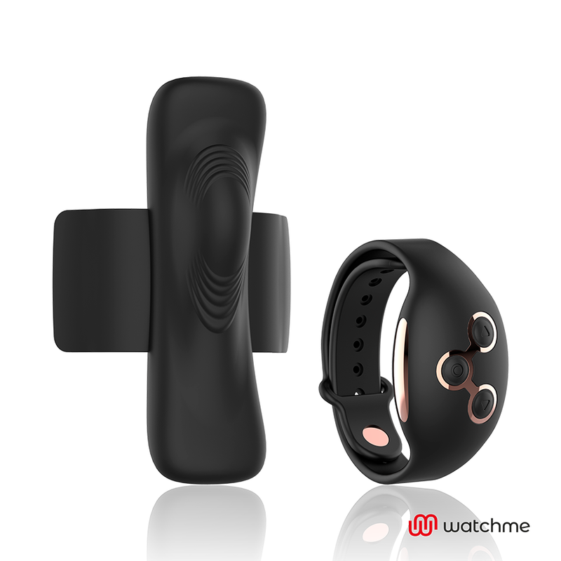 Panty Pleasure Tecnolog a Watchme schwarz/gold