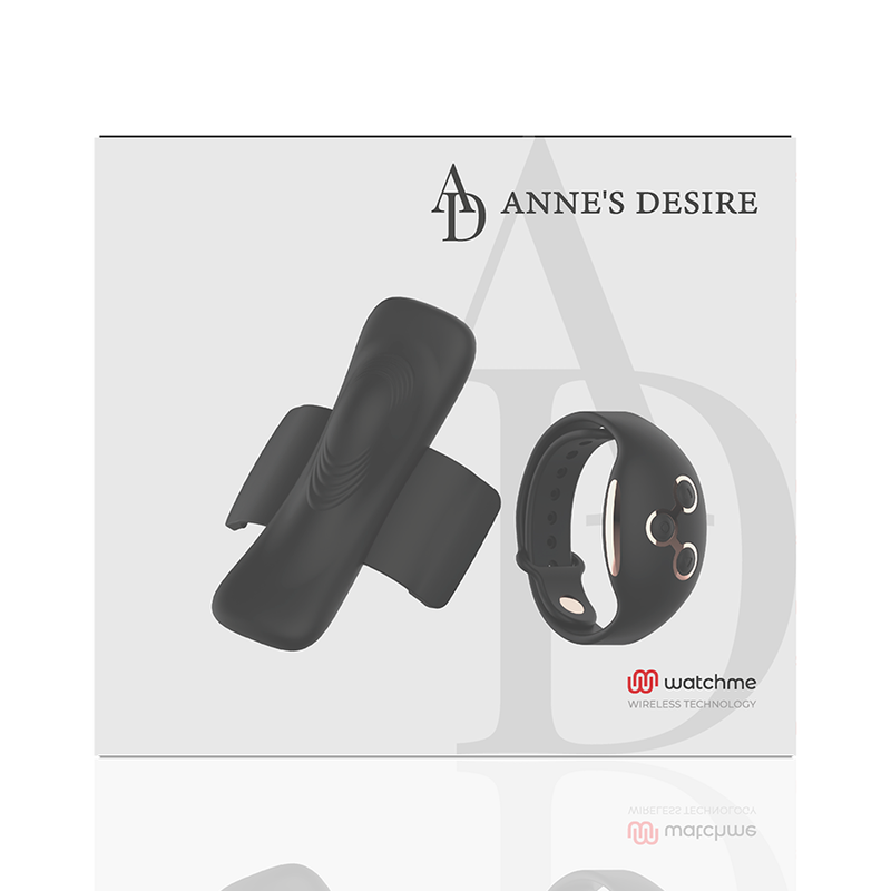 Panty Pleasure Tecnolog a Watchme schwarz/gold