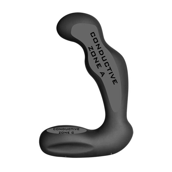 Sirius schwarze Prostatamassage aus Silikon