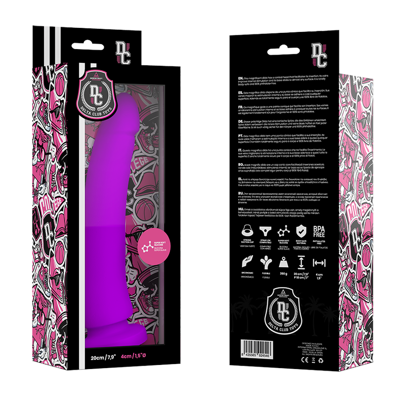 Toys medizinischer lila Silikondildo 20 cm -o- 4 cm