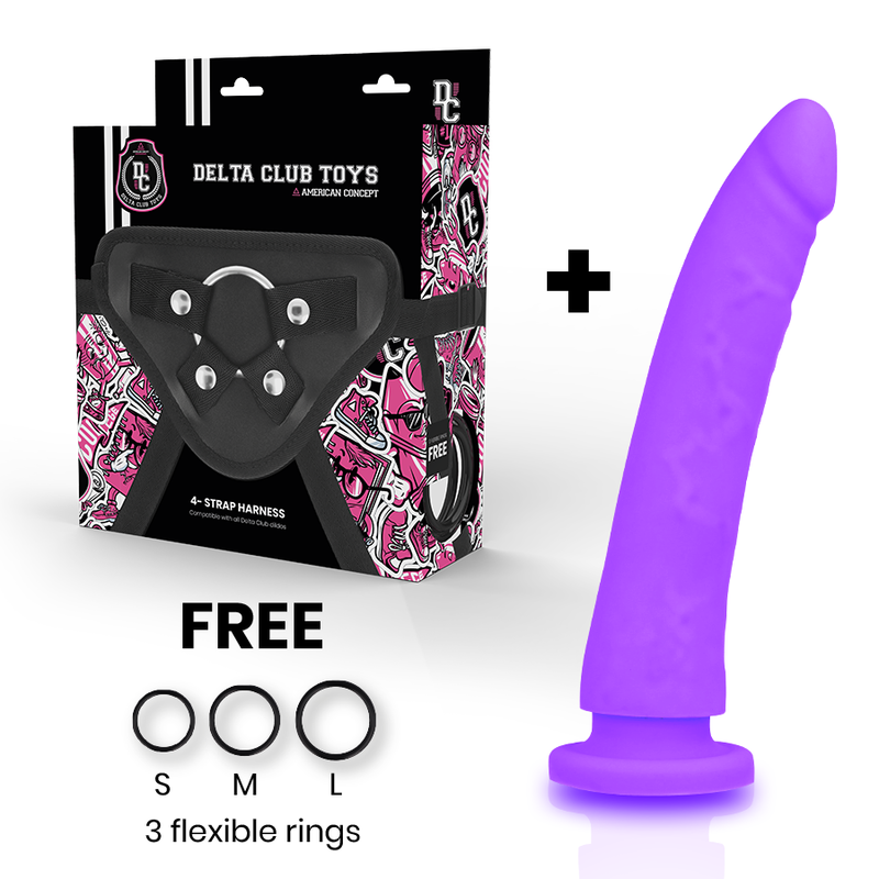 Toys Arnes + Dong Silikon lila 20 cm -o- 4 cm