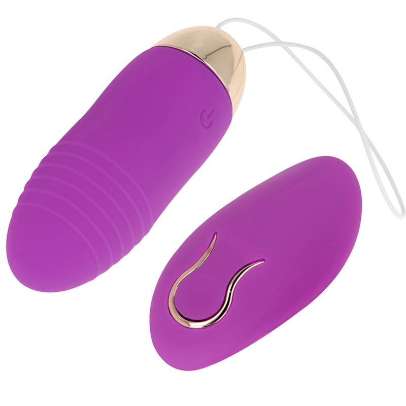 10-stufige Fernbedienung Vibro-Ei lila