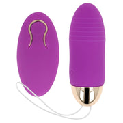 10-stufige Fernbedienung Vibro-Ei lila