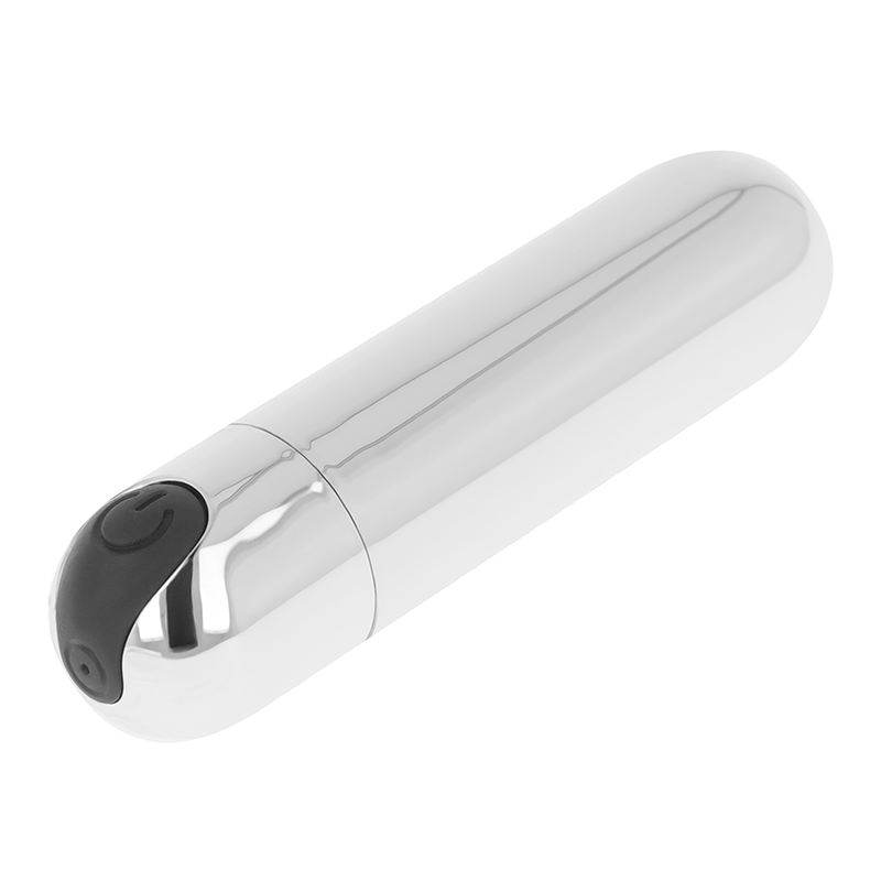 Silbernes vibrierendes Bullet 8 cm