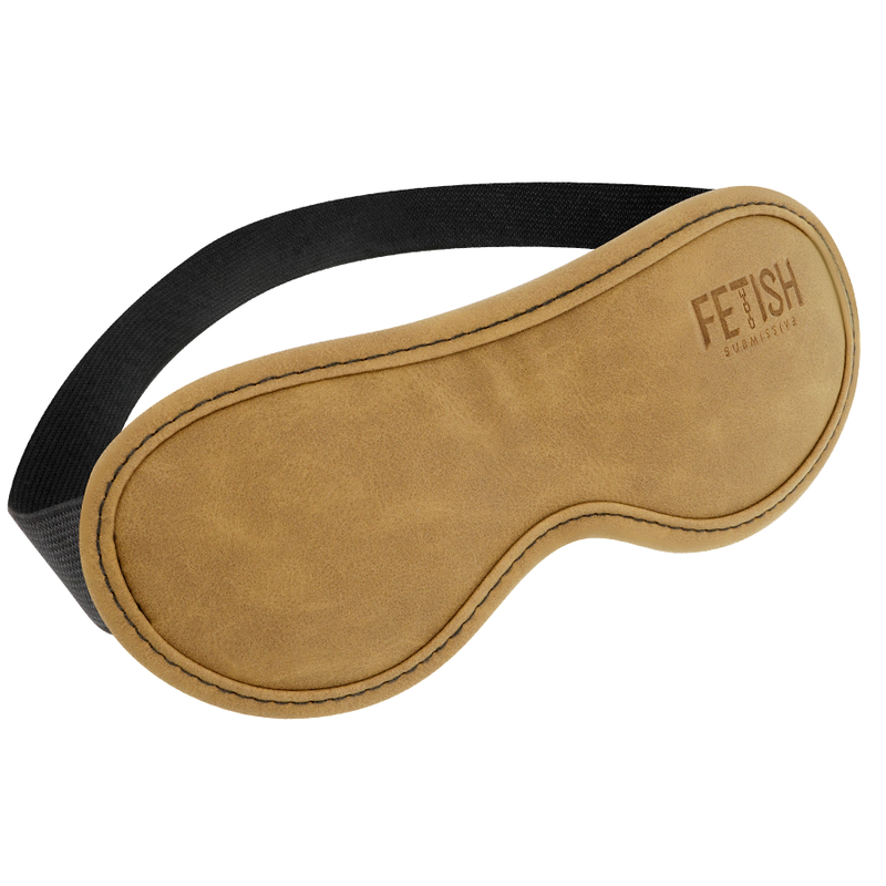 Vegane Ledermaske mit Neoprenfutter