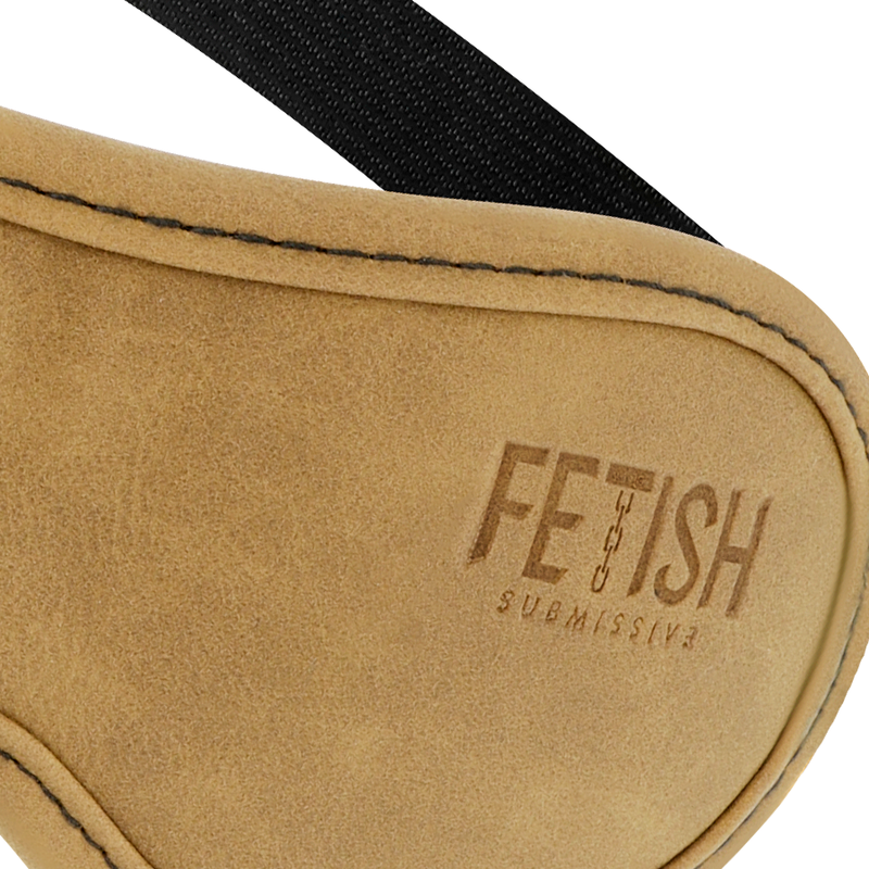 Vegane Ledermaske mit Neoprenfutter