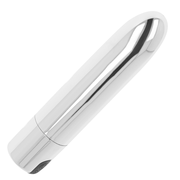 Silbernes vibrierendes Bullet 9,5 cm