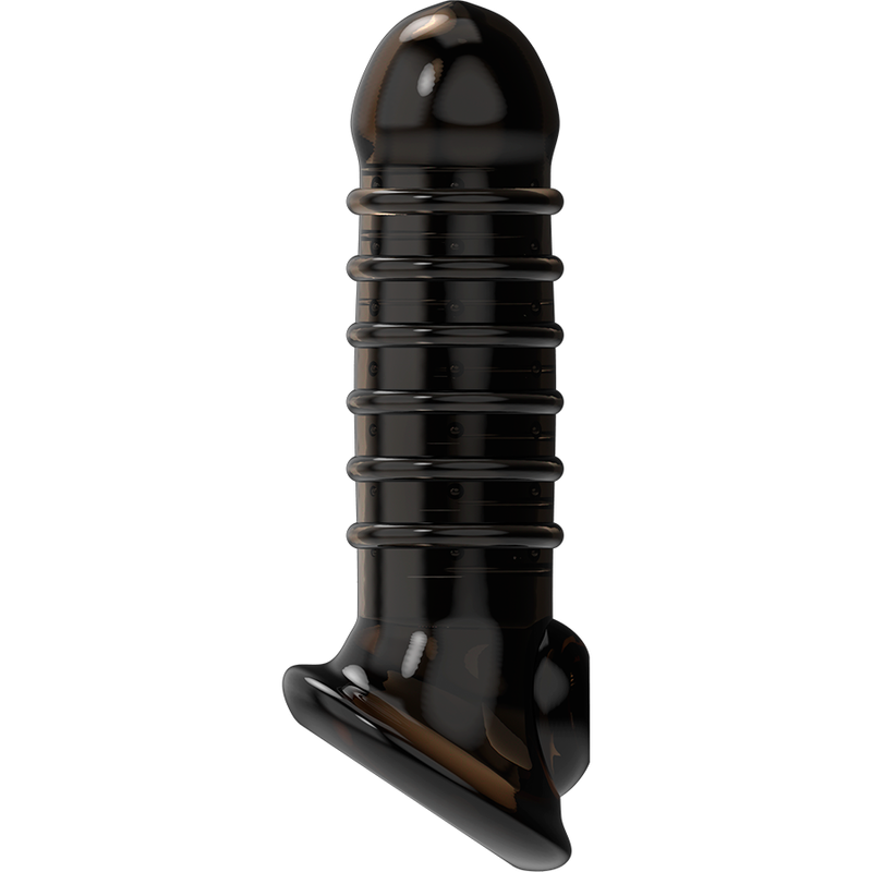 V15 Schwarze Penisverlängerung und Hülle