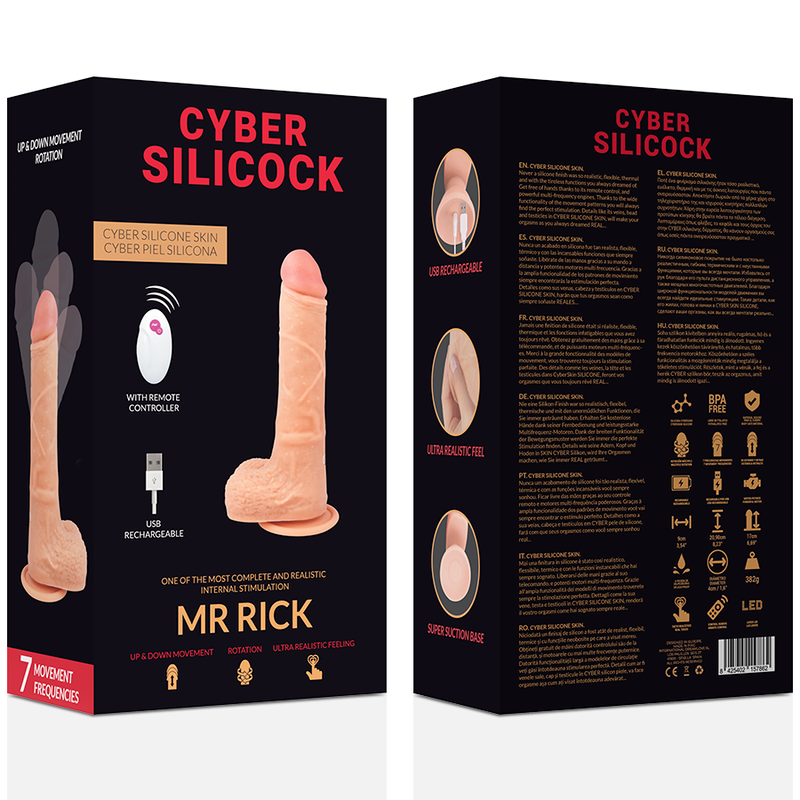 Realistische Fernbedienung Mr. Rick 20,9 cm -o- 4 cm