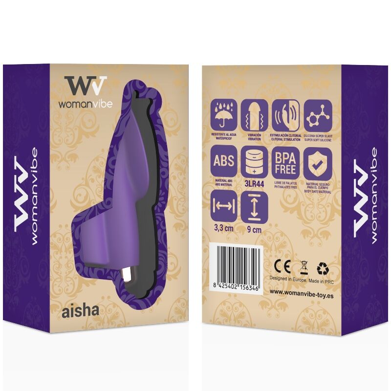 Aisha Damen-Fingerstimulator aus Silikon