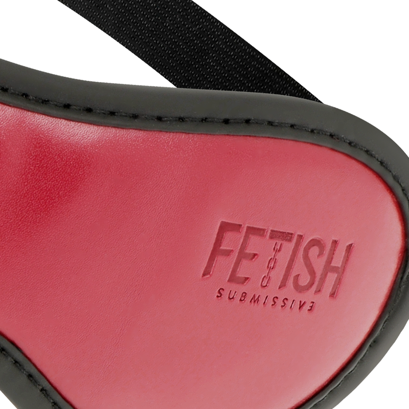 Vegane Ledermaske mit Neoprenfutter