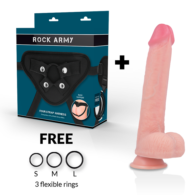 Arn s + kingcobra Premium Flüssigsilikon Dildo 24 cm -o- 4,77 cm