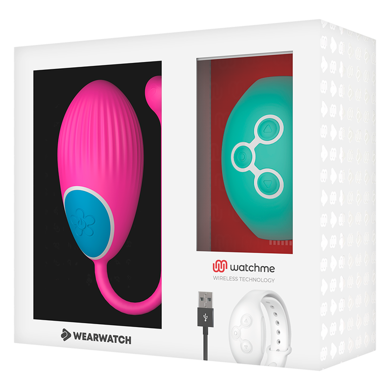 Watchme Technology Fernbedienung Ei Fuchsia / Meerwasser