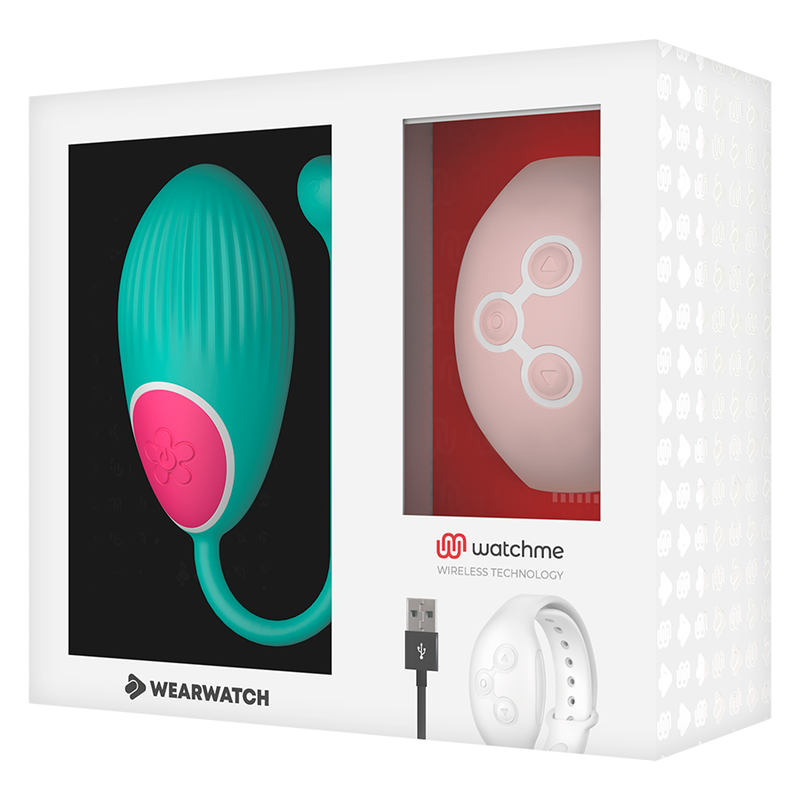 Watchme Technology Fernbedienungsei Meerwasser/Rosa