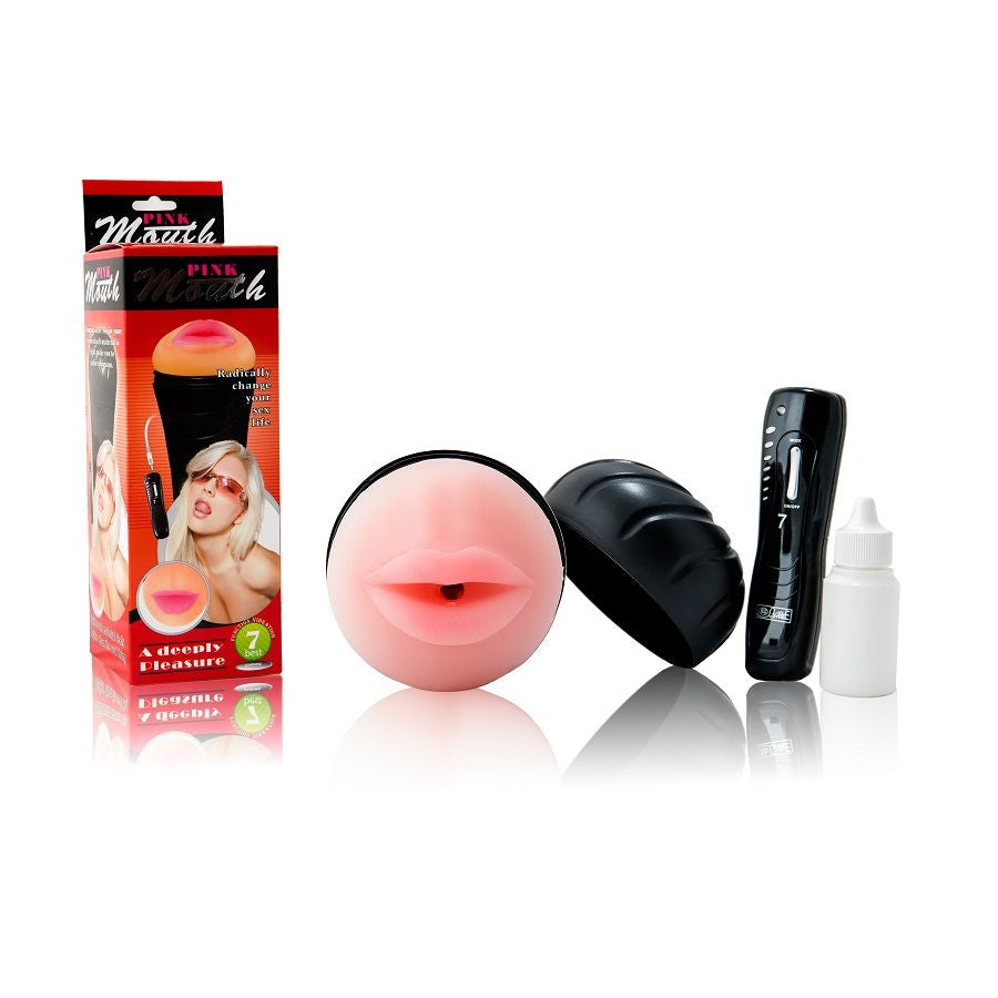 Mundmasturbator mit 7-Rhythmen-Vibrator