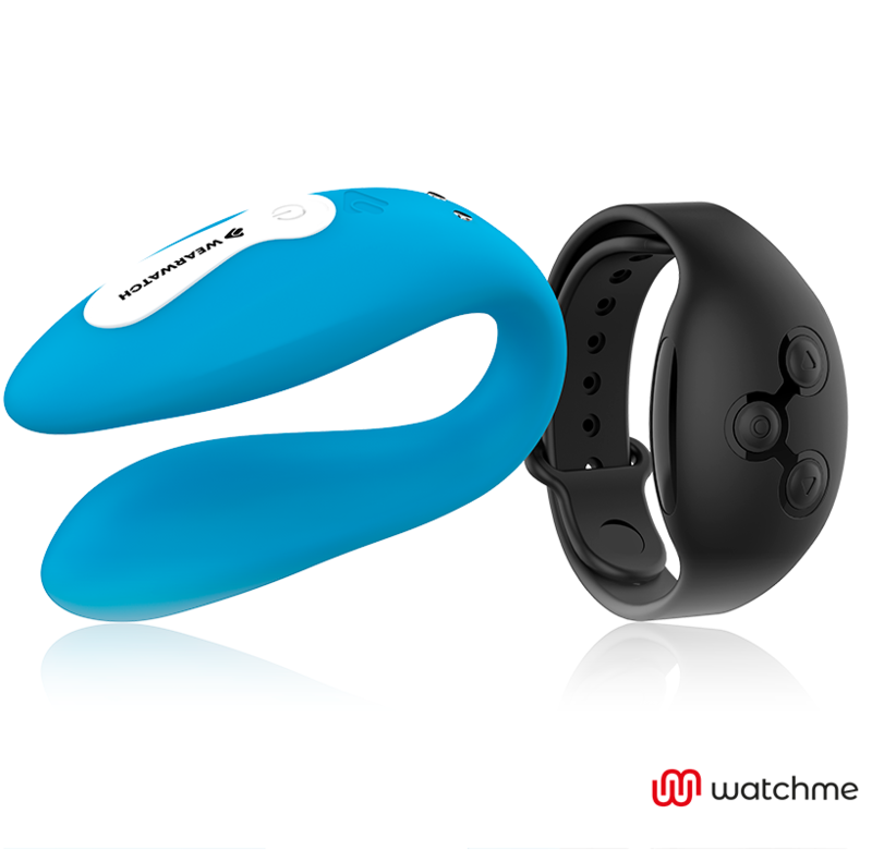 Watchme Dual-Technologie-Vibrator Indigo/Jet