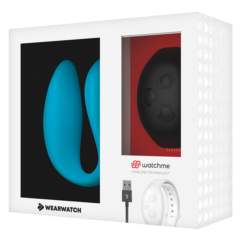Watchme Dual-Technologie-Vibrator Indigo/Jet
