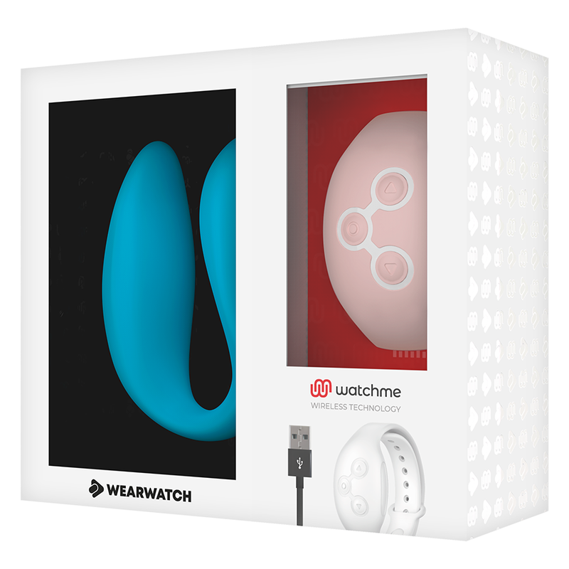 Watchme Dual-Technologie-Vibrator indigo/pink