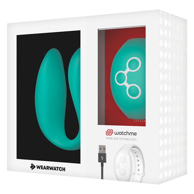 Watchme Vibrator Hellgrün Dual-Technologie