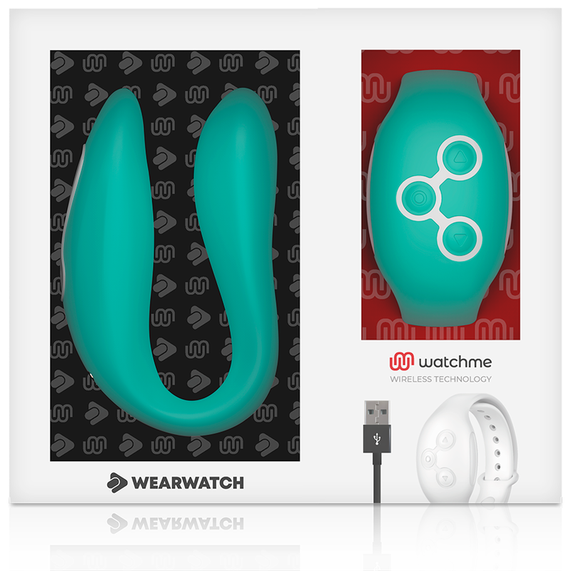 Watchme Vibrator Hellgrün Dual-Technologie