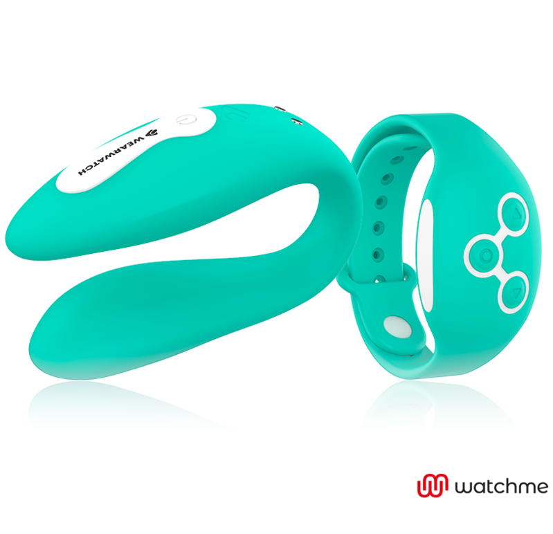 Watchme Vibrator Hellgrün Dual-Technologie