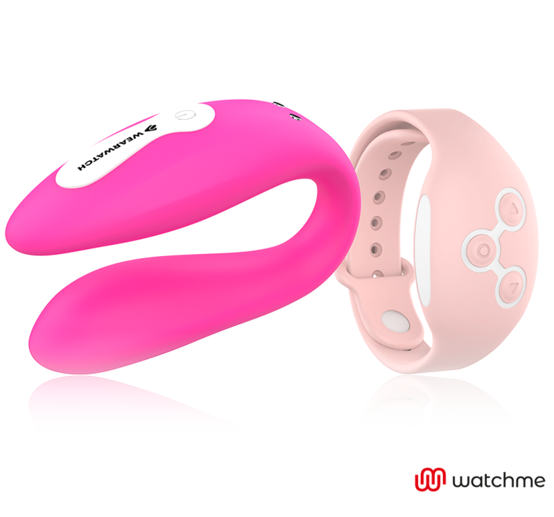 Watchme Dual-Technologie-Vibrator Fuchsie/Pink