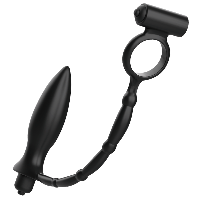 Analplug mit Vibrationsring