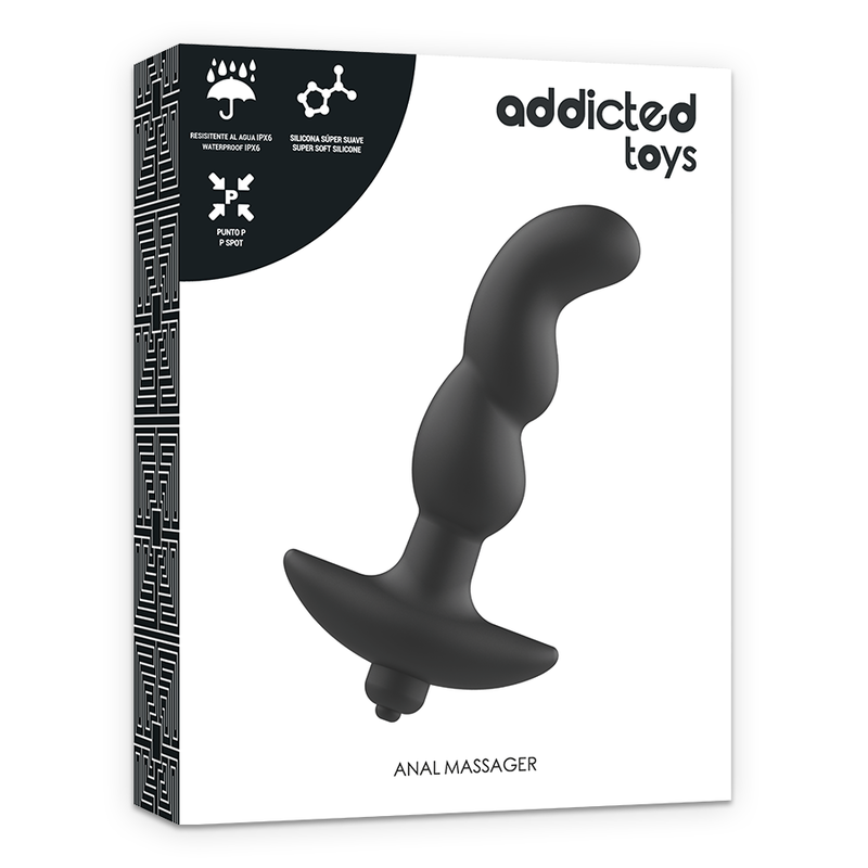 Analmassagegerät mit schwarzer Vibration Modell 2